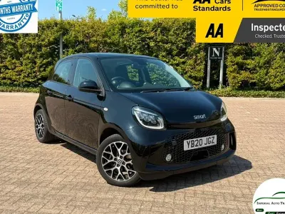 Used Smart ForFour Electric Drive Prime Exclusive 60 kW (82 HP) 2020 Black Hatchback