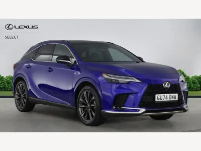 Used Lexus RX450h+ Sport Design Packet 2024 Blue Estate