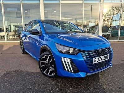 Used Peugeot 208 GT 99 HP (72 kW) 2024 Blue Hatchback