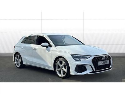 Used Audi A3 S-Line 190 HP (139 kW) 2021 White Sedan