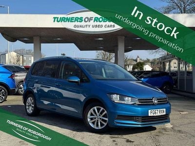 Used VW Touran Family 115 HP (84 kW) 2017 Blue MPV