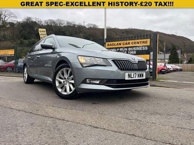 Used Skoda Superb Business Line 150 HP (110 kW) 2017 Grey Estate