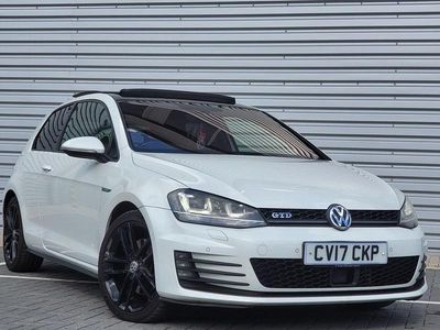 Used VW Golf VII GTD 2017 White Hatchback