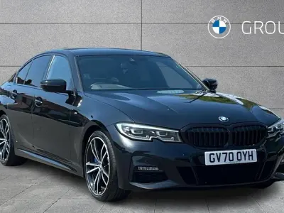 Used BMW 320 M Sport 190 HP (139 kW) 2021 Black Sedan