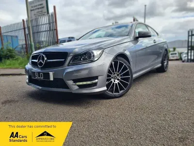 Used Mercedes C250 Sport Edition 2015 Silver Coupe