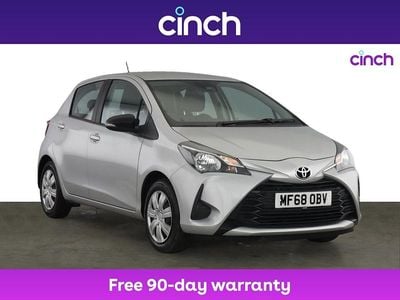 Silver Used 2018 Toyota Yaris Active Hatchback | £9,349 (Fair price)