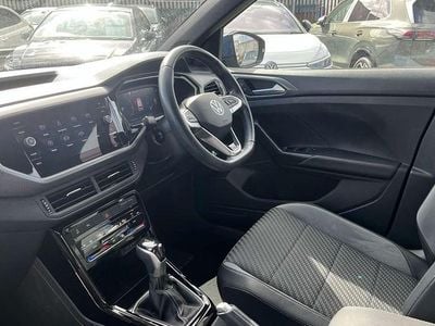 Used VW T-Cross R-line 110 HP (80 kW) 2022 Blue SUV