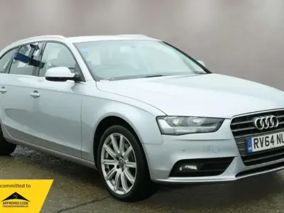 Usado Audi A4 177 CV (130 kW) 2014 Plateado Familiar