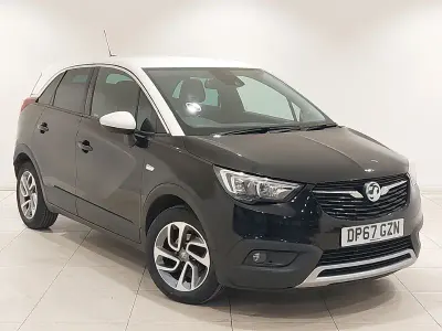 Used Vauxhall Crossland X 99 HP (72 kW) 2018 Black SUV