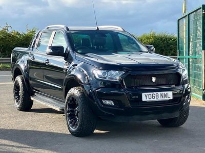Used Ford Ranger 200 HP (147 kW) 2018 Black Pickup