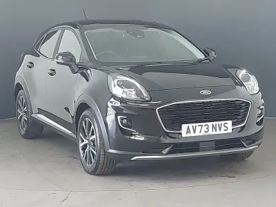 Second-hand Ford Puma Titanium 125 CP (91 kW) 2023 Negru SUV