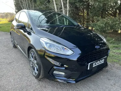 Used Ford Fiesta ST-Line 100 HP (73 kW) 2018 Black Hatchback