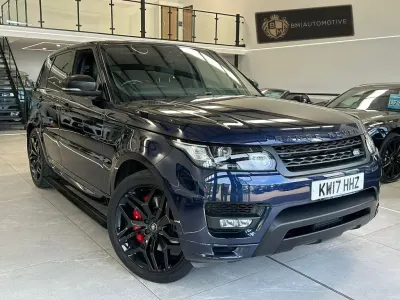 Used Land Rover Range Rover Sport Autobiography Dynamic 306 HP (225 kW) 2017 Blue SUV