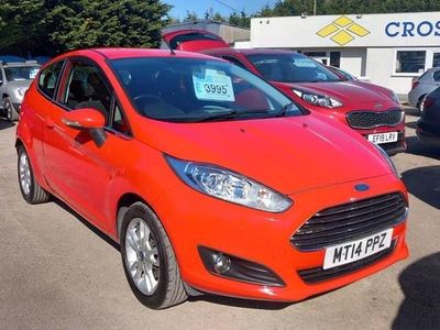 Used Ford Fiesta Zetec 82 HP (60 kW) 2014 Red Hatchback