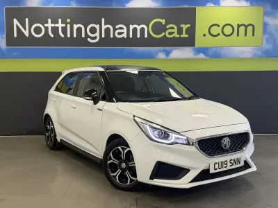 Used MG MG3 Excite 106 HP (77 kW) 2019 White Hatchback
