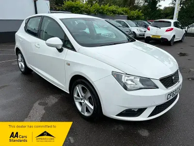 Used Seat Ibiza 85 HP (62 kW) 2013 White Hatchback