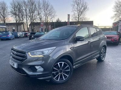 Used Ford Kuga ST-Line 150 HP (110 kW) 2017 Grey SUV