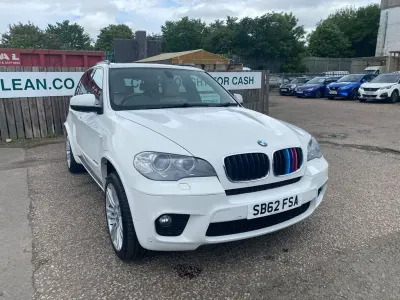 Used BMW X5 M Sport 245 HP (180 kW) 2012 White SUV