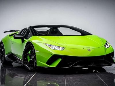 Used Lamborghini Huracán 640 HP (470 kW) 2018 Green Cabriolet