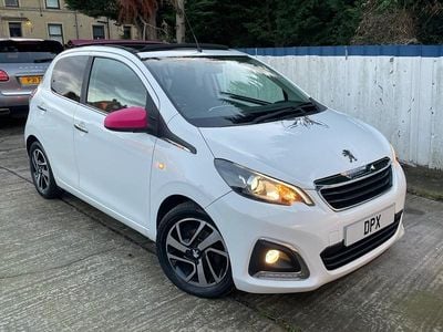 Used Peugeot 108 Allure 82 HP (60 kW) 2014 White Hatchback