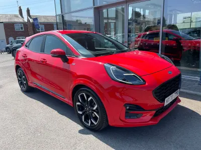 Used Ford Puma ST-Line X 125 HP (91 kW) 2020 Red SUV