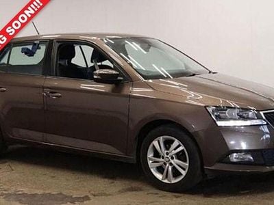Used Skoda Fabia SE 75 HP (55 kW) 2019 Brown Hatchback