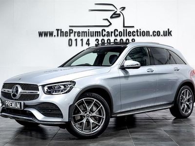 Cirrus silver Used 2022 Mercedes GLC300 AMG Line Premium Plus Estate | £32,980 (Fair price)