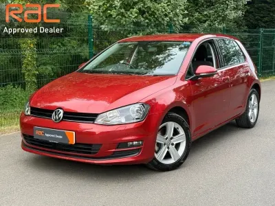 Used VW Golf VII Edition 110 HP (80 kW) 2016 Red Hatchback