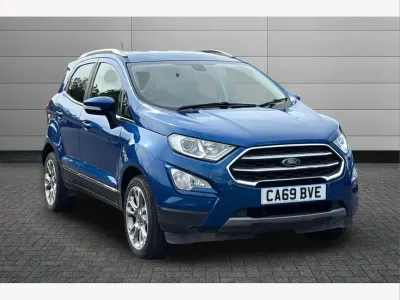 Used Ford Ecosport Titanium 125 HP (91 kW) 2019 Blue SUV