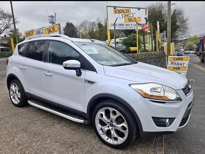 Used Ford Kuga Titanium 136 HP (100 kW) 2009 White SUV
