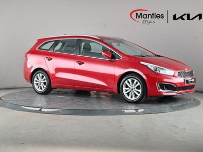 Used Kia Ceed Sportswagon 134 HP (98 kW) 2017 Red Estate