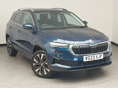 Used Skoda Karoq SE L 150 HP (110 kW) 2023 Blue SUV