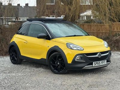 Used Vauxhall Adam Rocks 2015 Yellow Hatchback