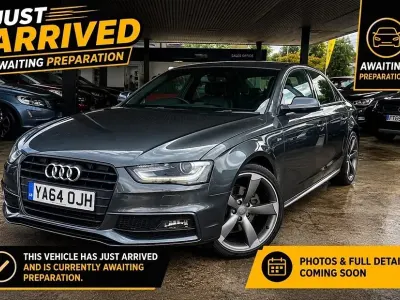 Used Audi A4 Black Edition 177 HP (130 kW) 2014 Grey Sedan