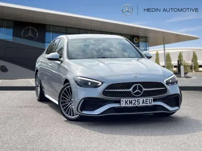 Usado Mercedes C300 AMG Line Premium 265 CV (194 kW) 2025 Plateado Berlina
