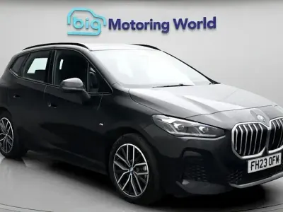 Used BMW 225 Active Tourer M Sport 245 HP (180 kW) 2023 Black MPV