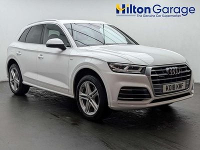 Used Audi Q5 S-Line 252 HP (185 kW) 2018 White SUV
