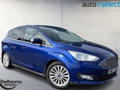 Used Ford C-MAX Titanium 120 HP (88 kW) 2018 Blue MPV