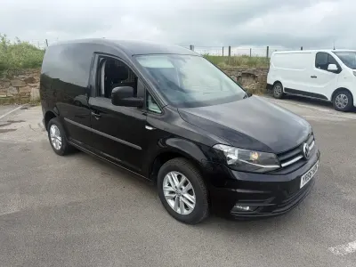 Used VW Caddy Highline 102 HP (75 kW) 2016 Black MPV