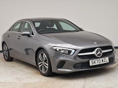 Begagnad Mercedes A200 163 HK (119 kW) 2020 Grå Sedan