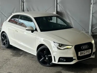 Used Audi A1 Black Edition 2012 White Hatchback
