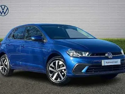New VW Polo Match 95 HP (69 kW) 2026 Blue Hatchback