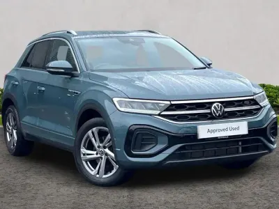 Used VW T-Roc R-line 150 HP (110 kW) 2024 Blue SUV