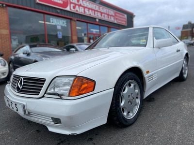 Used Mercedes SL500 1993 White Cabriolet