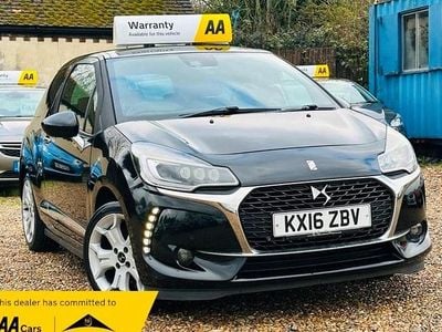 Used DS Automobiles DS3 Prestige 2016 Black Hatchback