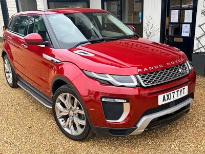 Used Land Rover Range Rover evoque Autobiography 2017 Red Estate