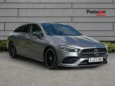 Used Mercedes CLA180 AMG Line Premium Plus 134 HP (98 kW) 2023 Grey Coupe