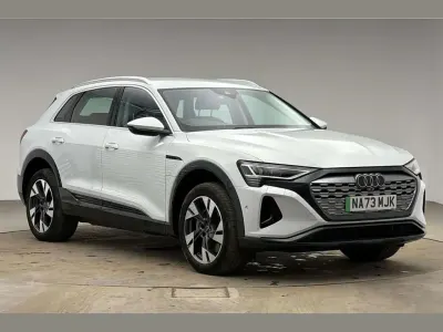 Używany Audi Q8 e-tron Sport 250 kW (340 KM) 2023 Biały SUV