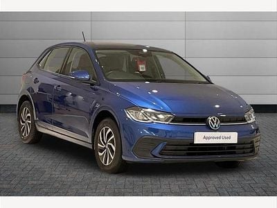 Used VW Polo Life 80 HP (58 kW) 2022 Blue Hatchback