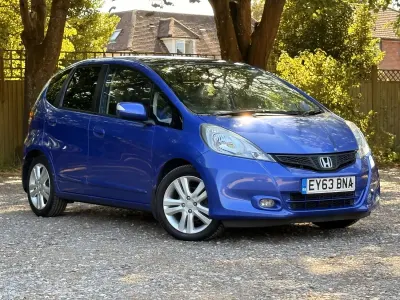 Used Honda Jazz EX-L 99 HP (72 kW) 2013 Blue Hatchback